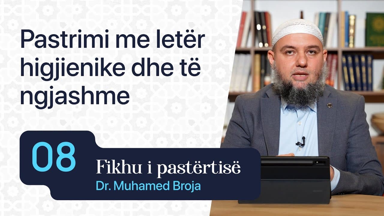 08. Pastrimi me letër higjienike dhe të ngjashme