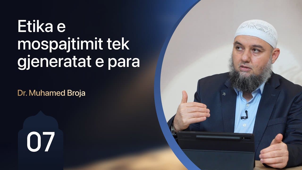 07. Etika e mospajtimit tek gjeneratat e para