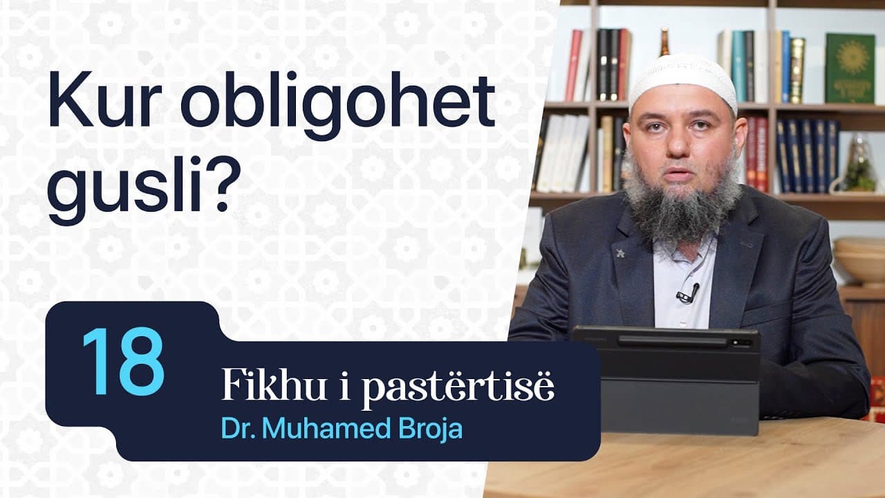 18. Kur obligohet gusli?